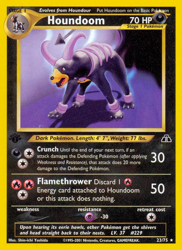 Houndoom · Neo Discovery