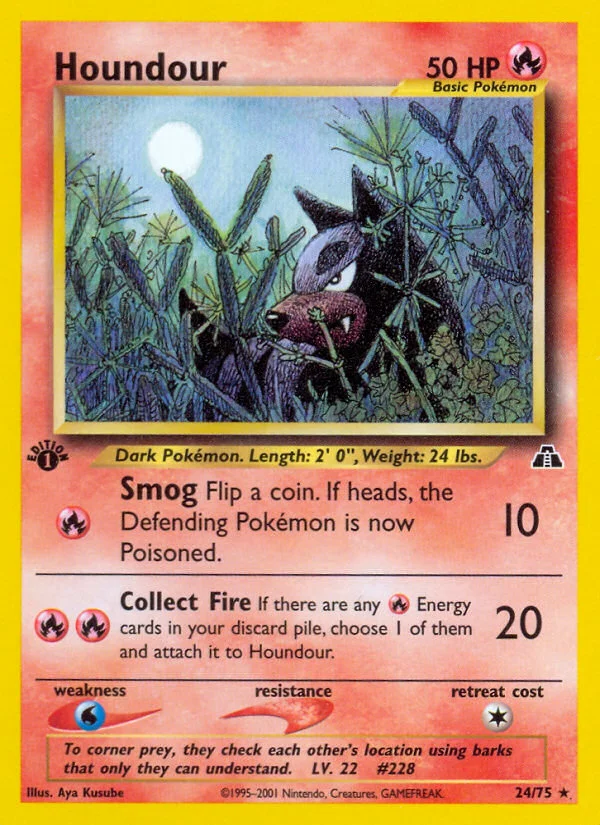 Houndour · Neo Discovery