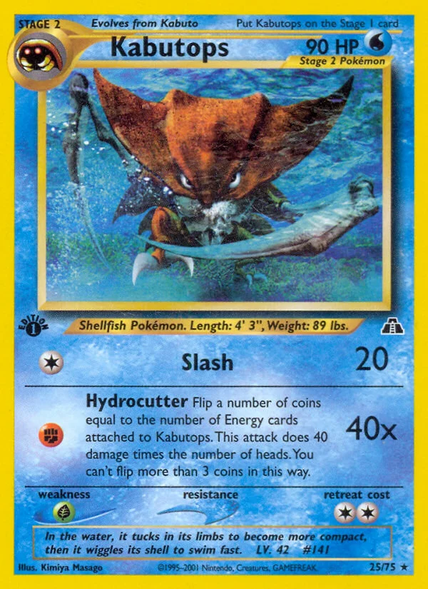 Kabutops · Neo Discovery