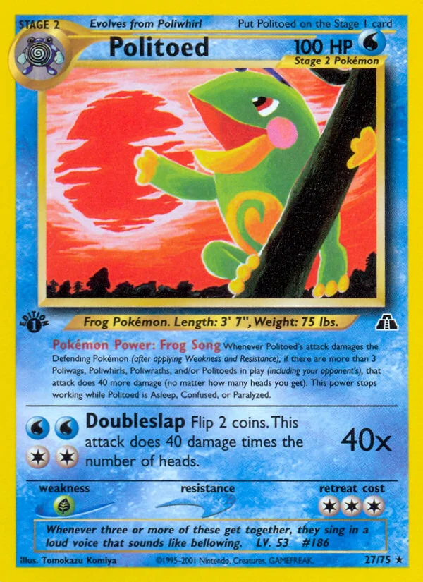 Politoed · Neo Discovery