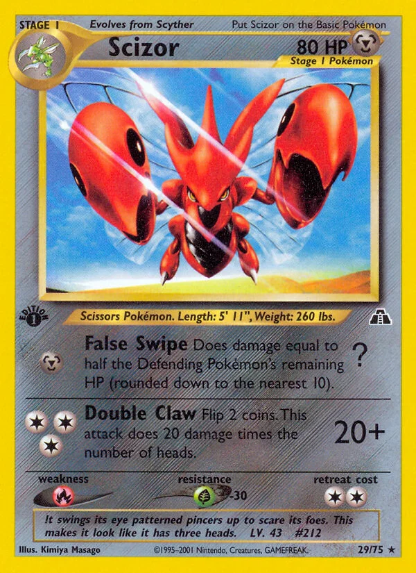 Scizor · Neo Discovery