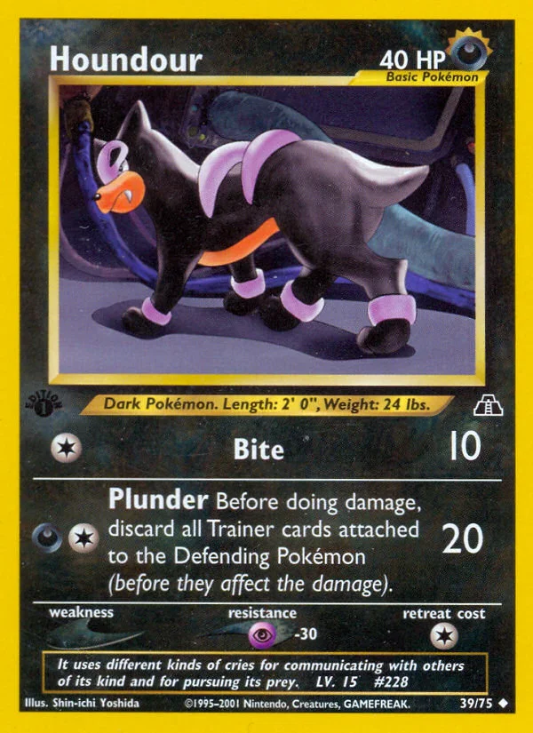 Houndour · Neo Discovery