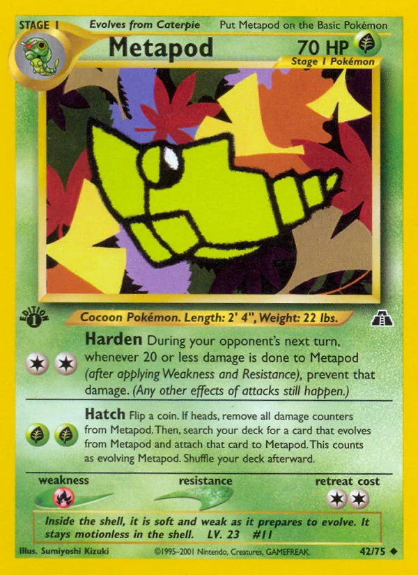 Metapod · Neo Discovery