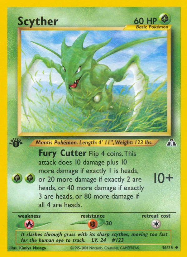 Scyther · Neo Discovery