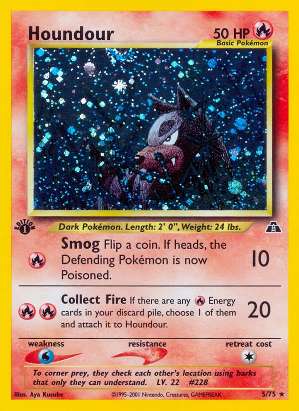 Houndour · Neo Discovery