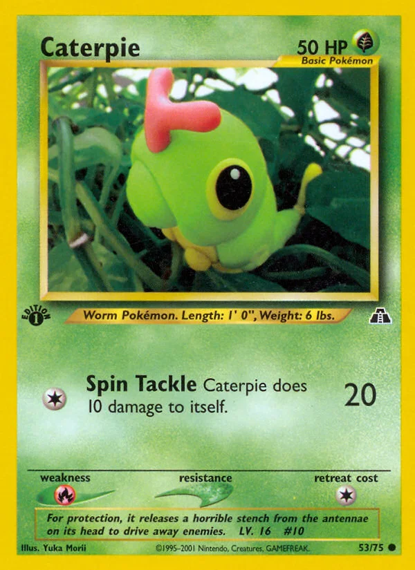 Caterpie · Neo Discovery