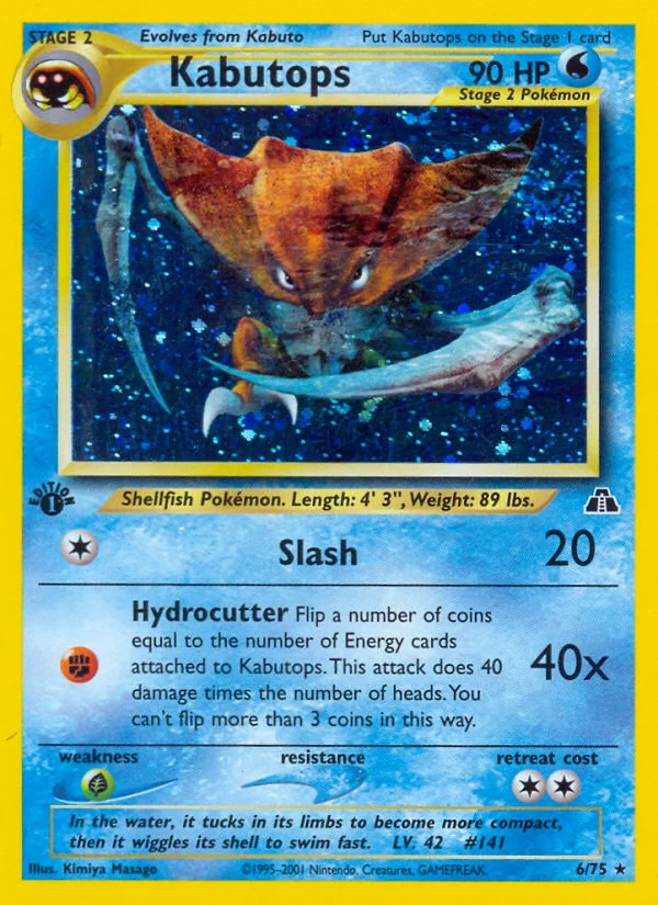 Kabutops · Neo Discovery