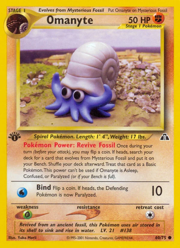 Omanyte · Neo Discovery