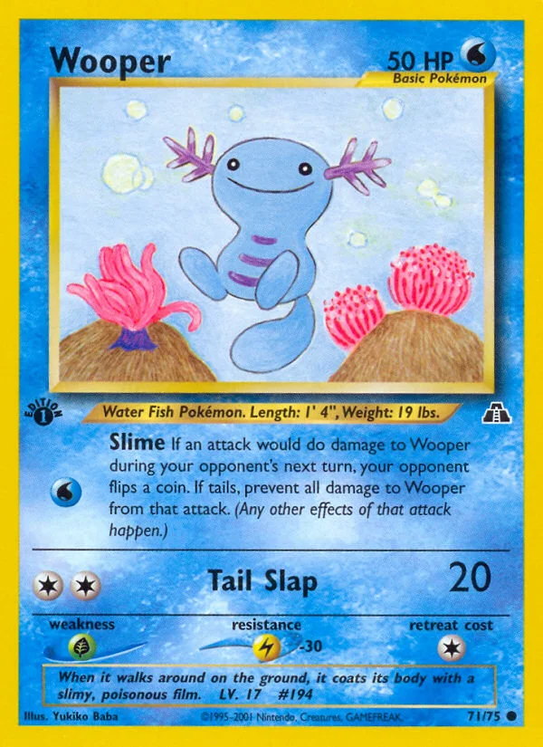 Wooper · Neo Discovery