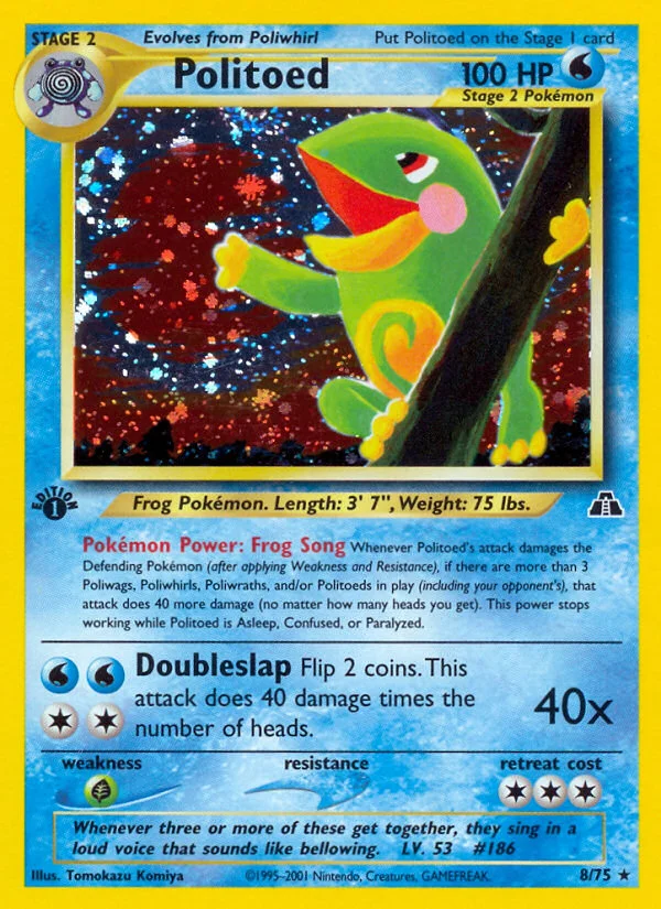 Politoed · Neo Discovery