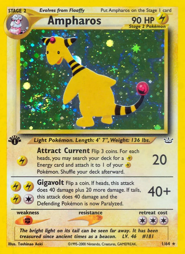 Ampharos · Neo Revelation