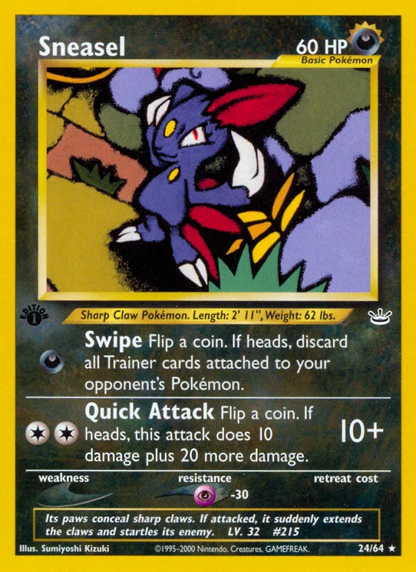 Sneasel · Neo Revelation