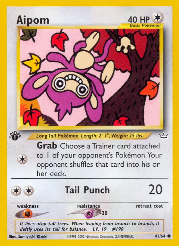 Aipom · Neo Revelation