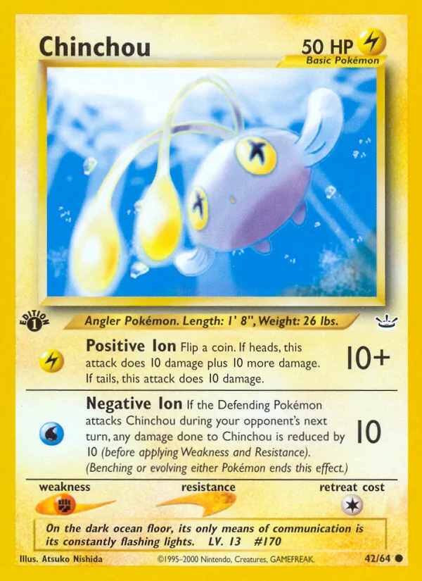 Chinchou · Neo Revelation