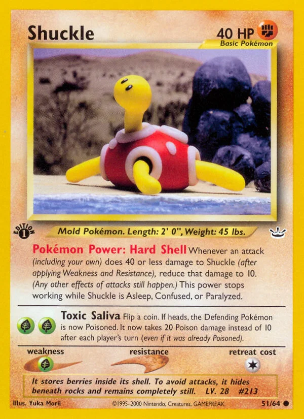 Shuckle · Neo Revelation