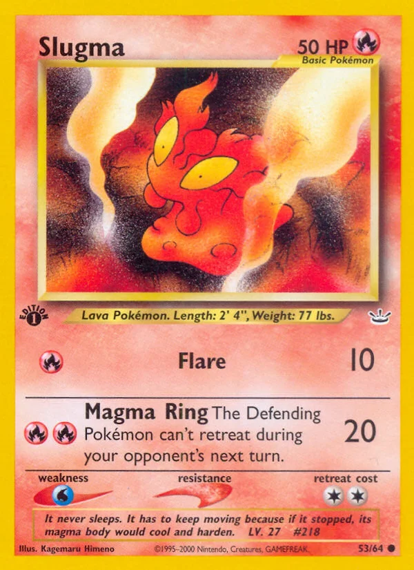 Slugma · Neo Revelation