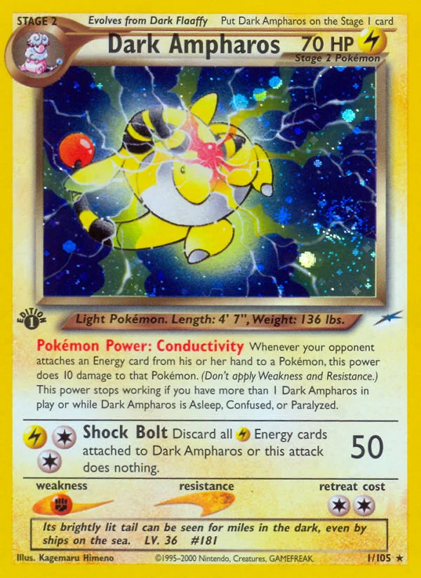 Dark Ampharos · Neo Destiny