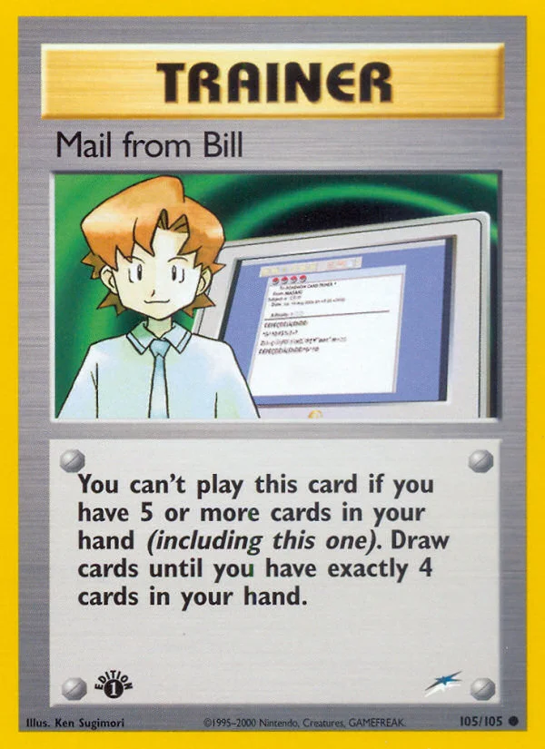 Mail from Bill · Neo Destiny