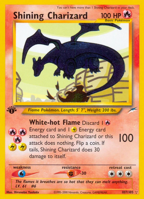 Shining Charizard · Neo Destiny