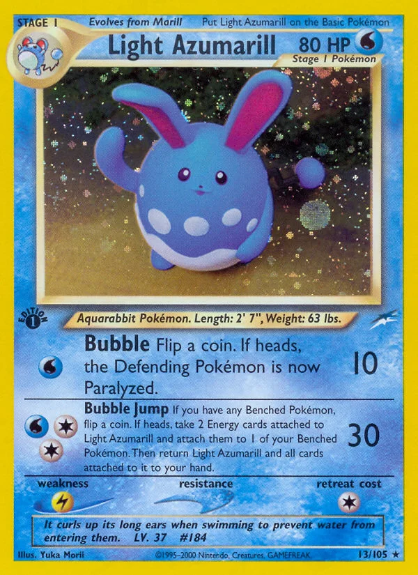 Light Azumarill · Neo Destiny