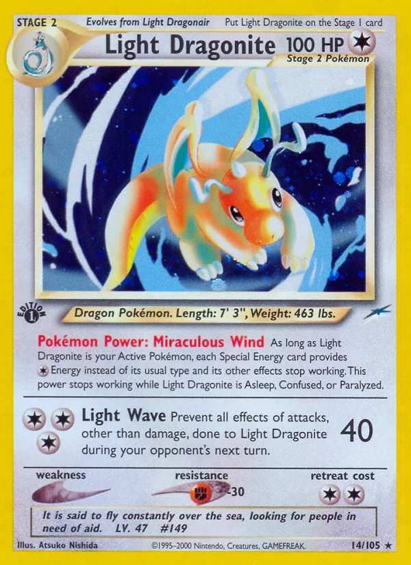 Light Dragonite · Neo Destiny