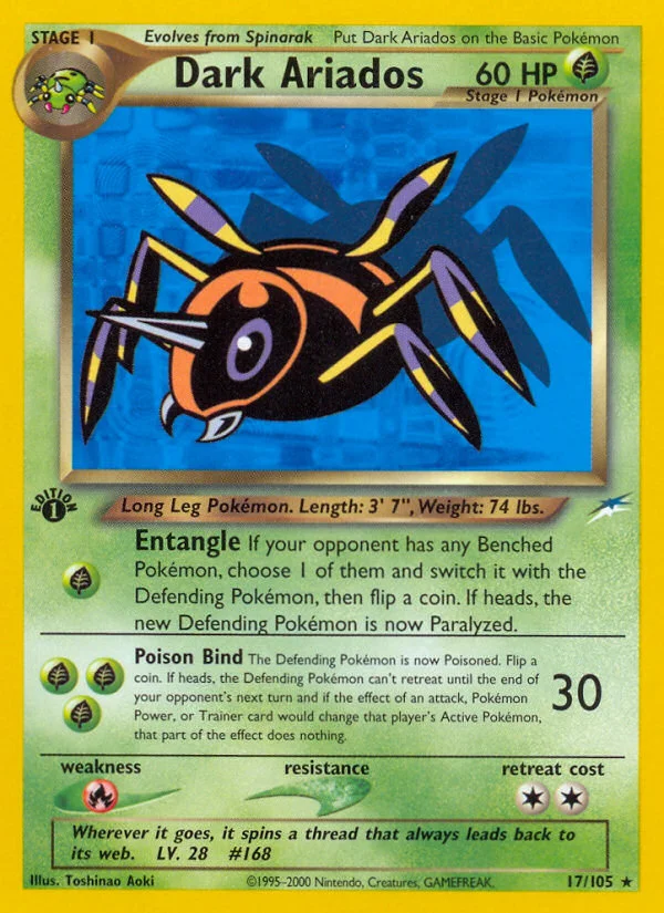 Dark Ariados · Neo Destiny