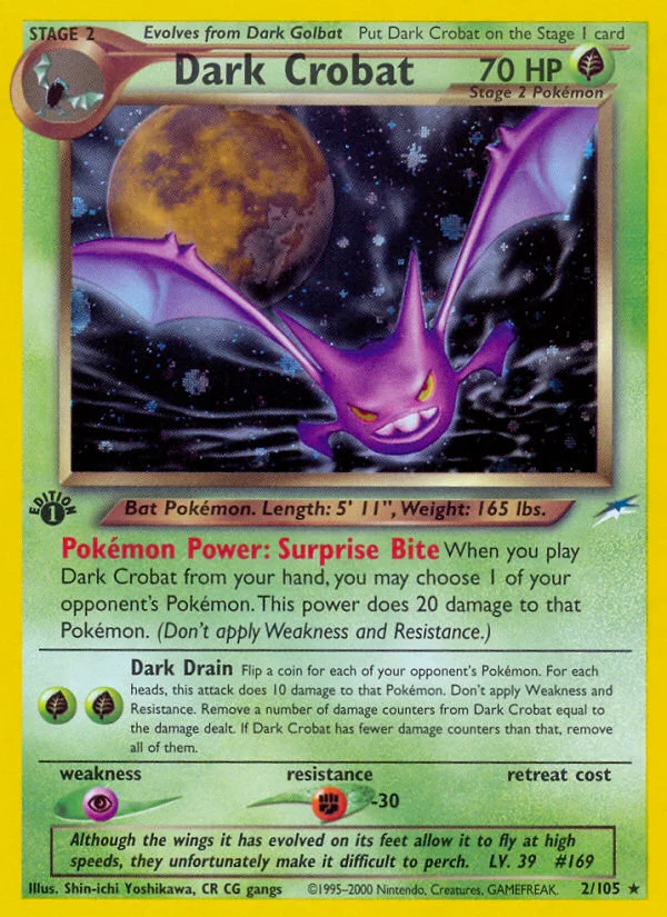 Dark Crobat · Neo Destiny
