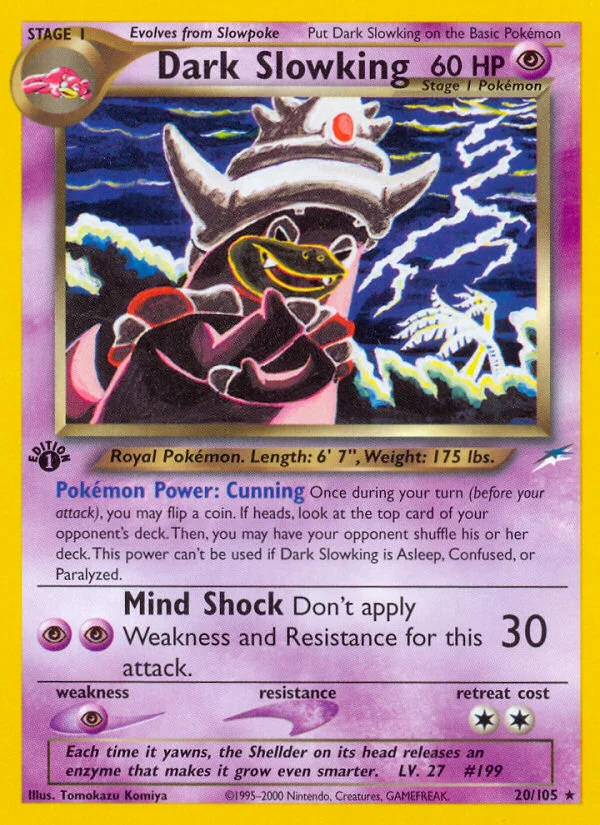Dark Slowking · Neo Destiny