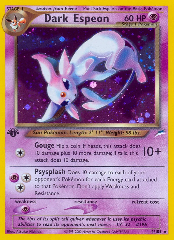 Dark Espeon · Neo Destiny