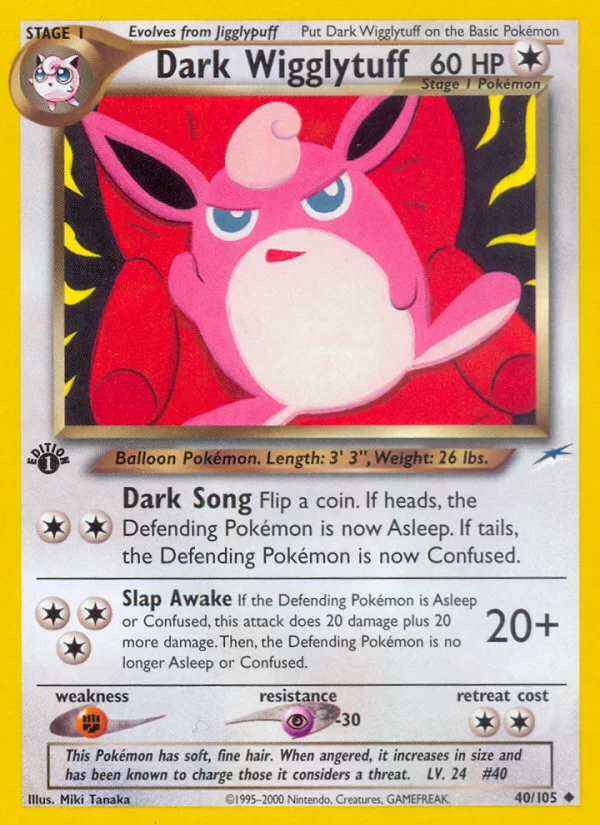 Dark Wigglytuff · Neo Destiny
