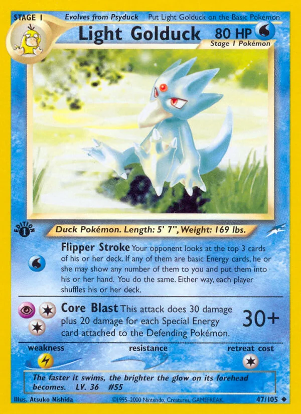 Light Golduck · Neo Destiny