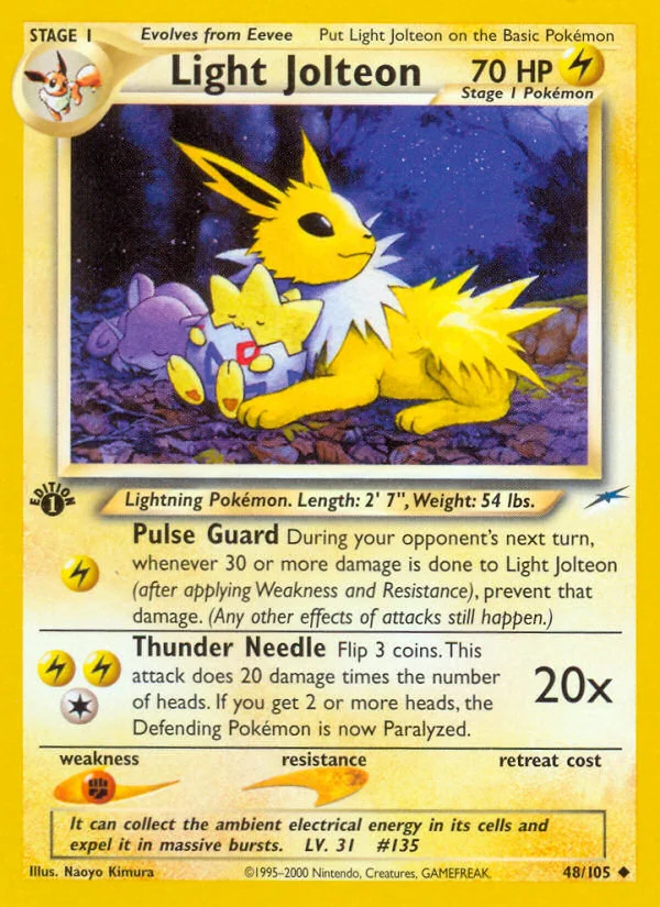 Light Jolteon · Neo Destiny