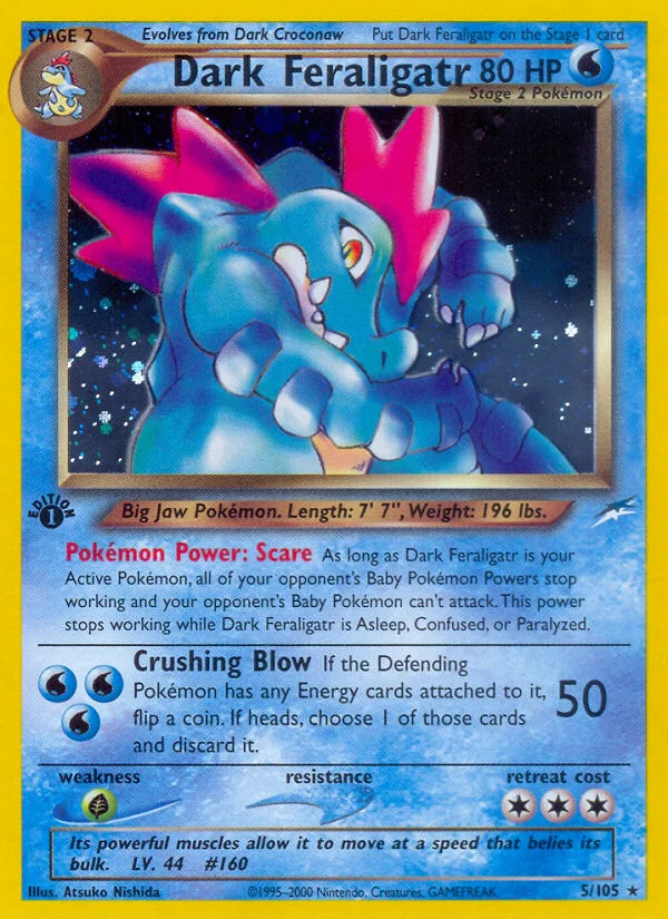 Dark Feraligatr · Neo Destiny