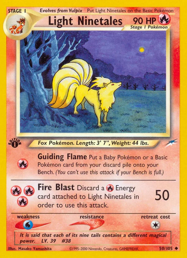 Light Ninetales · Neo Destiny