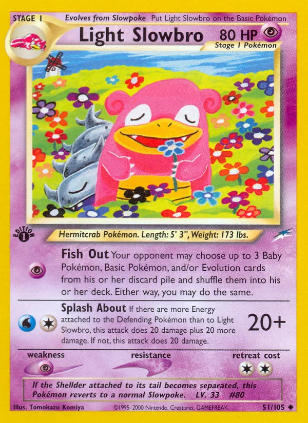 Light Slowbro · Neo Destiny