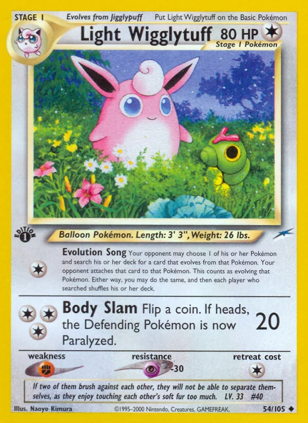 Light Wigglytuff · Neo Destiny