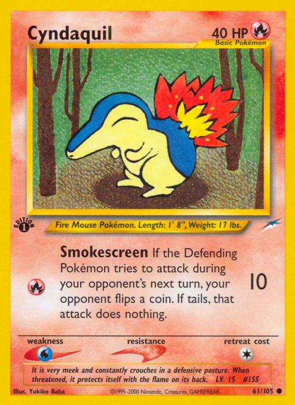 Cyndaquil · Neo Destiny