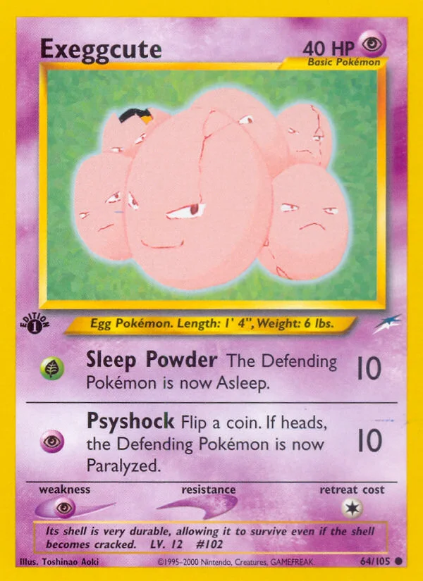 Exeggcute · Neo Destiny