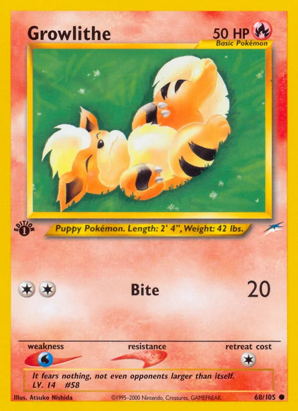 Growlithe · Neo Destiny