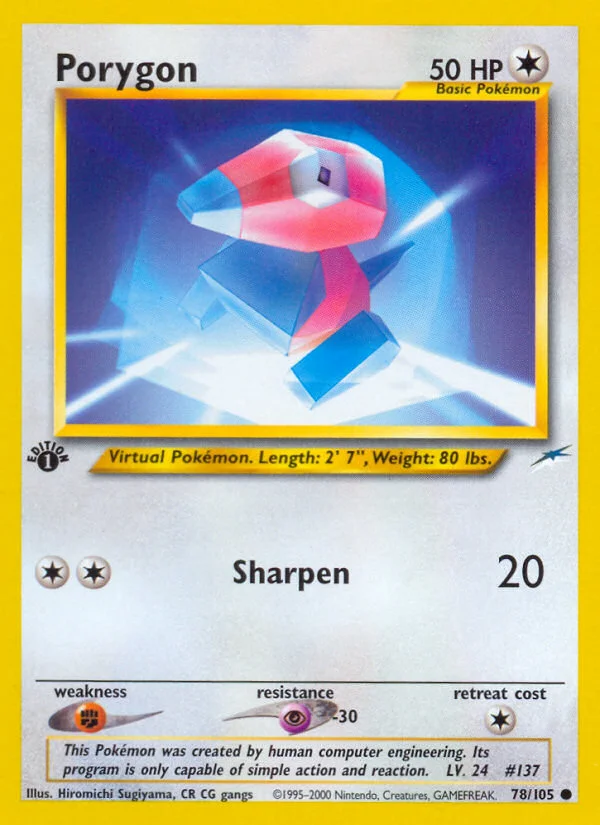 Porygon · Neo Destiny