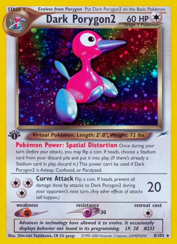 Dark Porygon2 · Neo Destiny
