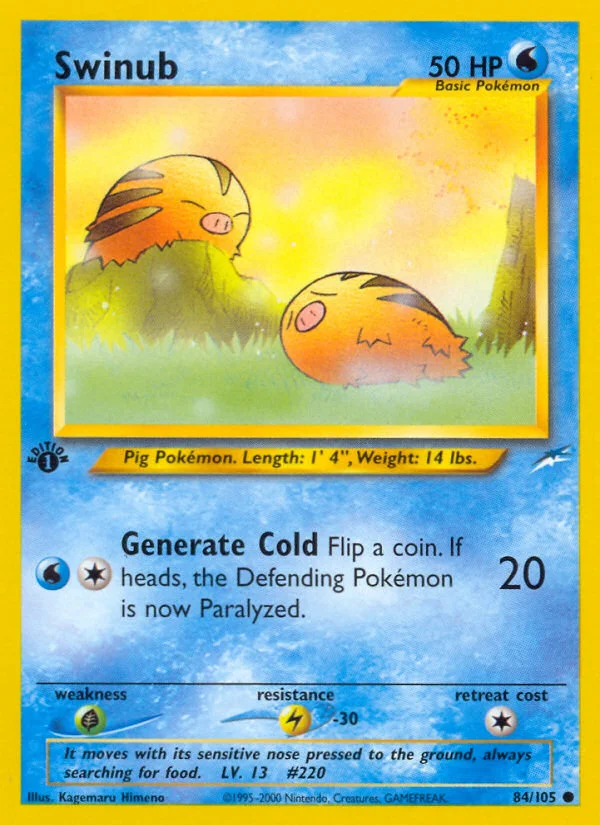 Swinub · Neo Destiny