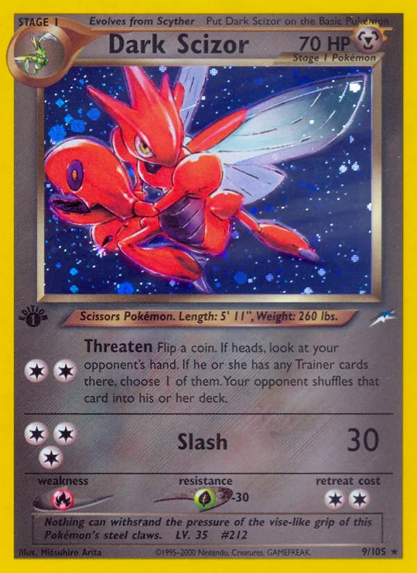 Dark Scizor · Neo Destiny