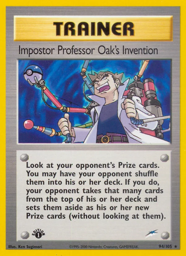 Impostor Professor Oak's Invention · Neo Destiny