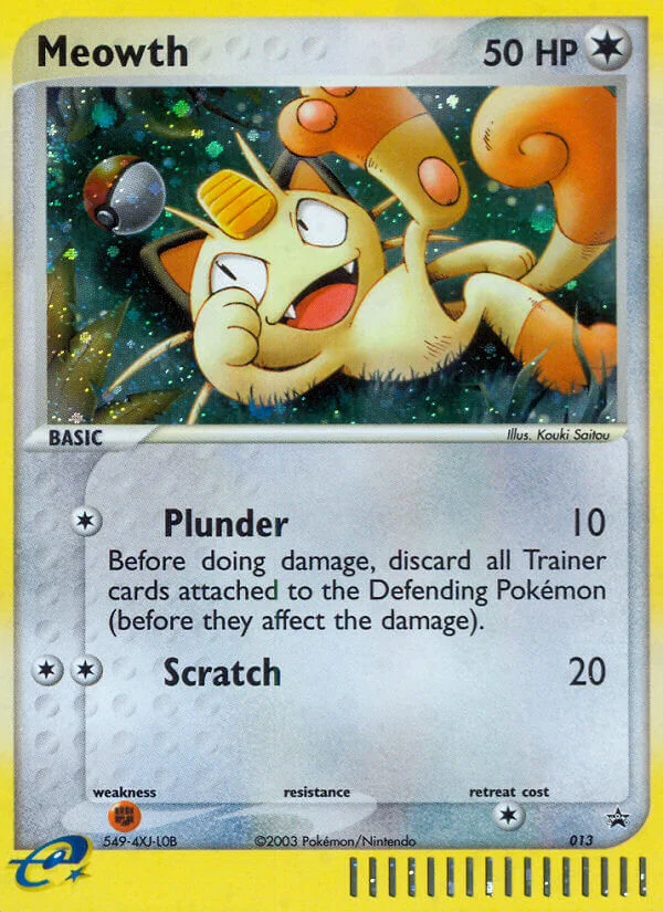 Meowth · Nintendo Black Star Promos