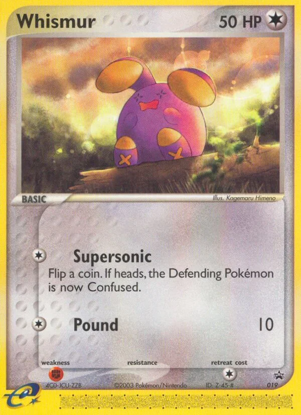 Whismur · Nintendo Black Star Promos