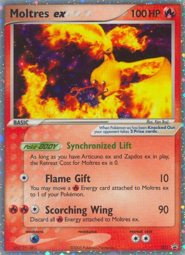 Moltres ex · Nintendo Black Star Promos