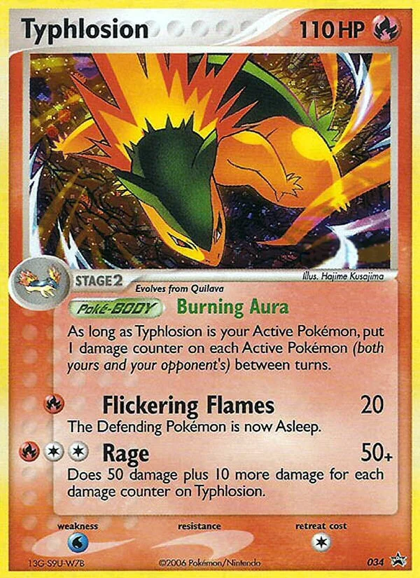 Typhlosion · Nintendo Black Star Promos