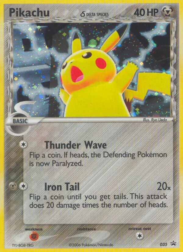 Pikachu δ · Nintendo Black Star Promos