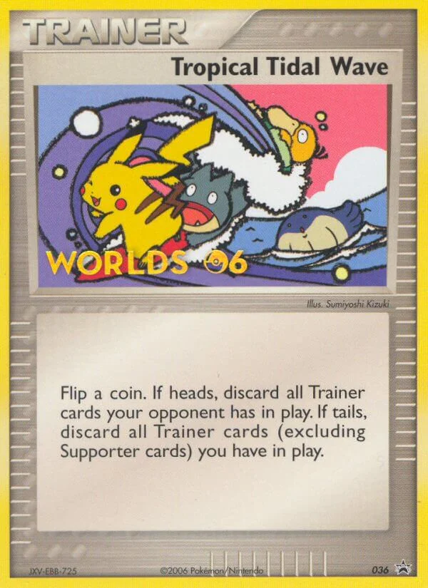 Tropical Tidal Wave · Nintendo Black Star Promos